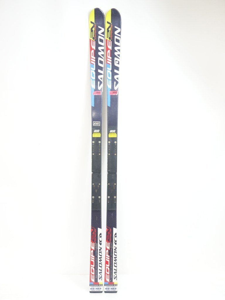 傷や汚れあり】4☆【SALOMON/サロモン】EQUIPE 2V RACE GSラボ 186cm