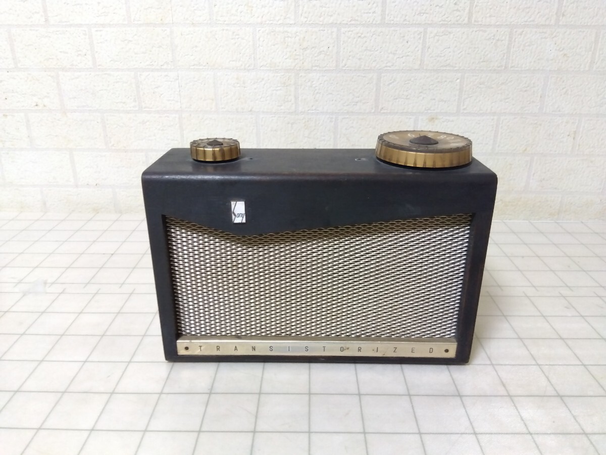SONY ソニー トランジスタラジオ TR55 東京通信工業 レトロ ジャンク品