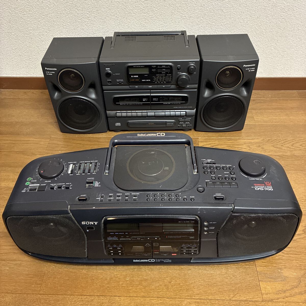 SONYドデカホーン　CDラジカセ　最高峰　CFD-900　ジャンク SONYドデカホーン CDラジカセ 最高峰 CFD-900 - メルカリ