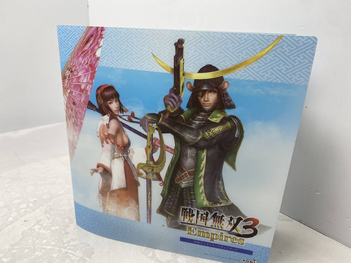 戦国無双3 empires 4 竹中半兵衛 黒田官兵衛 スタンドポップ 画集