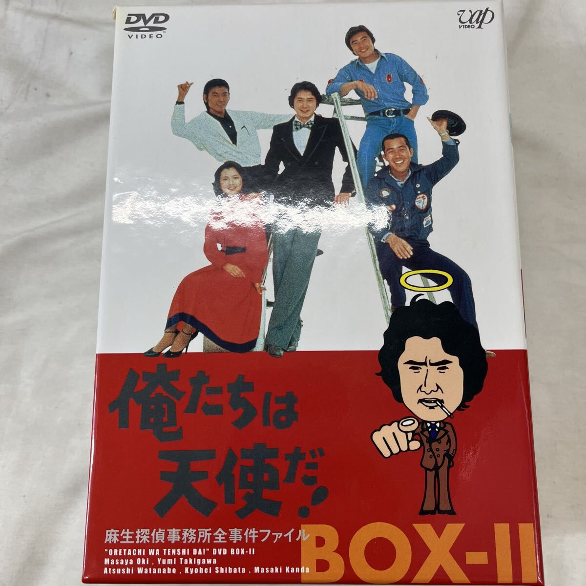 送料無料】俺たちは天使だ！日本テレビ 柴田恭兵&沖雅也 直筆サイン