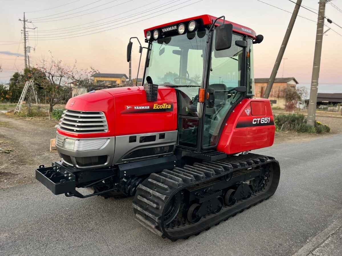大得価，新品 ヤンマー トラクター CT651 エコトラ フルクロ 65馬力 