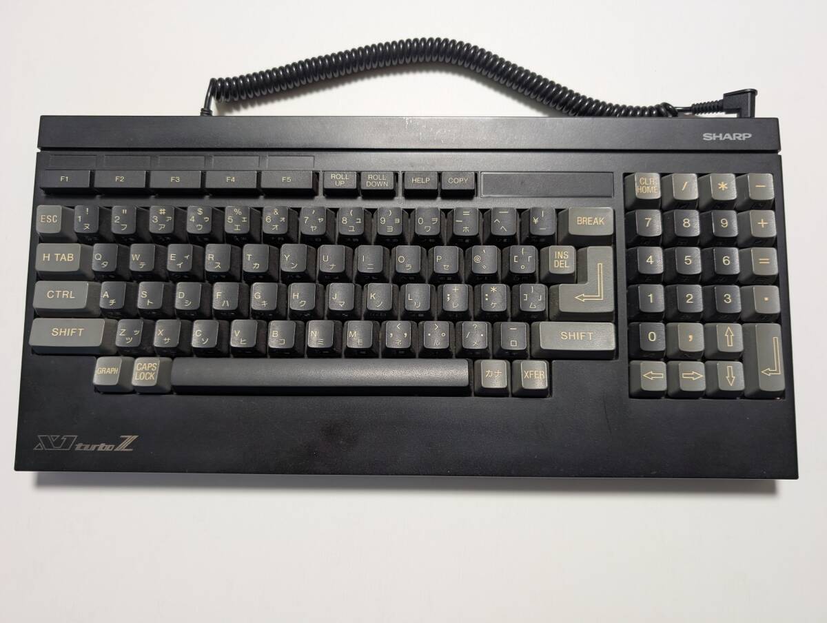 SHARP/シャープ X1 Turbo Z CZ-880CB ジャンク X1 SHARP turboZ Rewind 