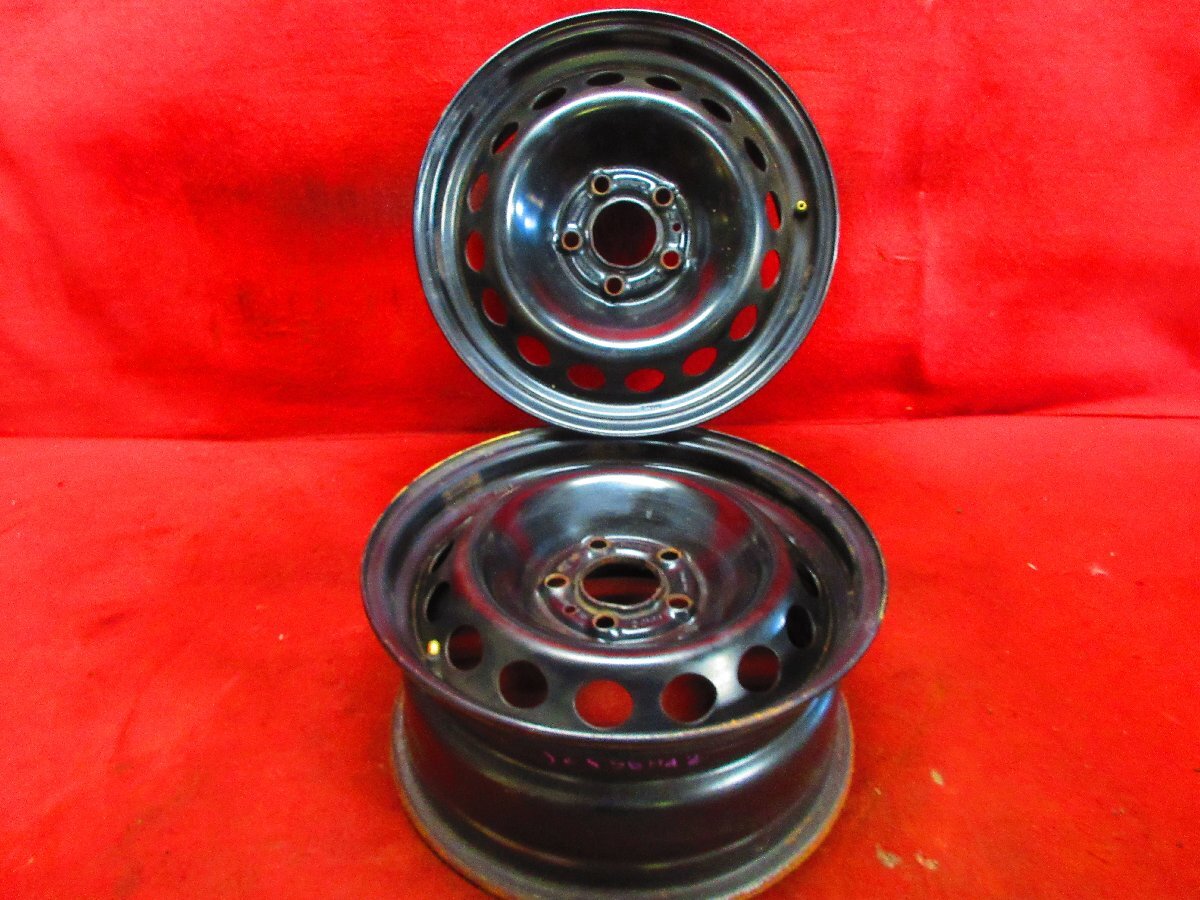 美品 ボルボ VOLVO 純正 鉄ホイール スチールホイール 4本セット/6.5J