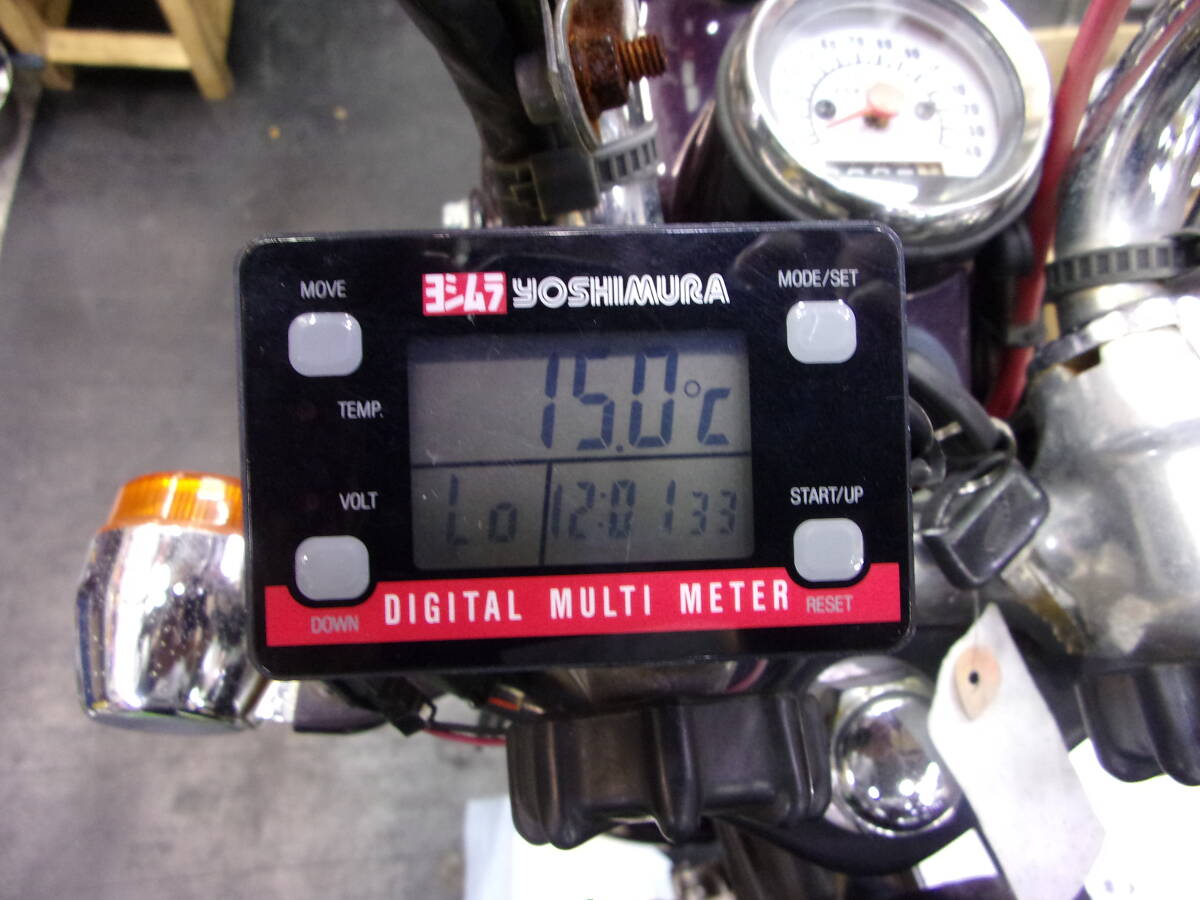 ヨシムラマルチデジタルメーターGPZ900R用油温センサー有 GPZ900R(ZX900A）ヨシムラ製デジタルマルチテンプメーター 油温/水温