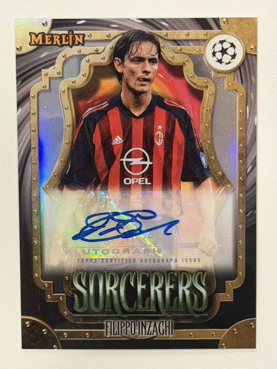 新品】フィリッポ・インザーギ ACミラン 直筆サインフォト/写真