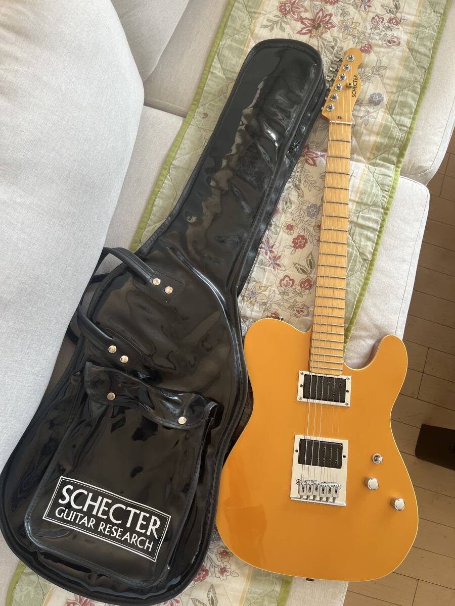 中古】1円スタ レア MOON WALNUT TELECASTER PGM SCHECTER 1980`s の