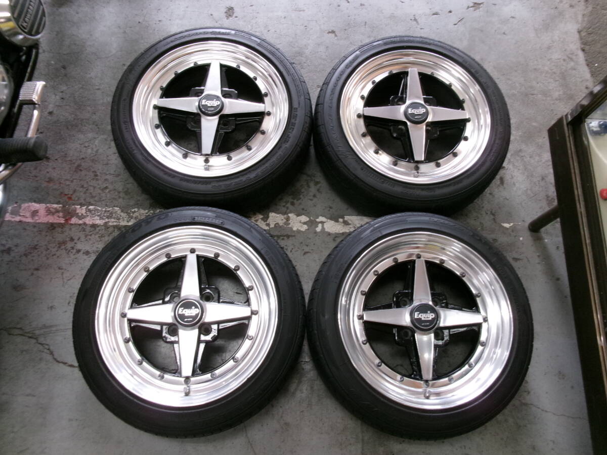 ワーク エクイップ 02 14インチ 8J AE86 ハチロク 旧車 深リムの落札