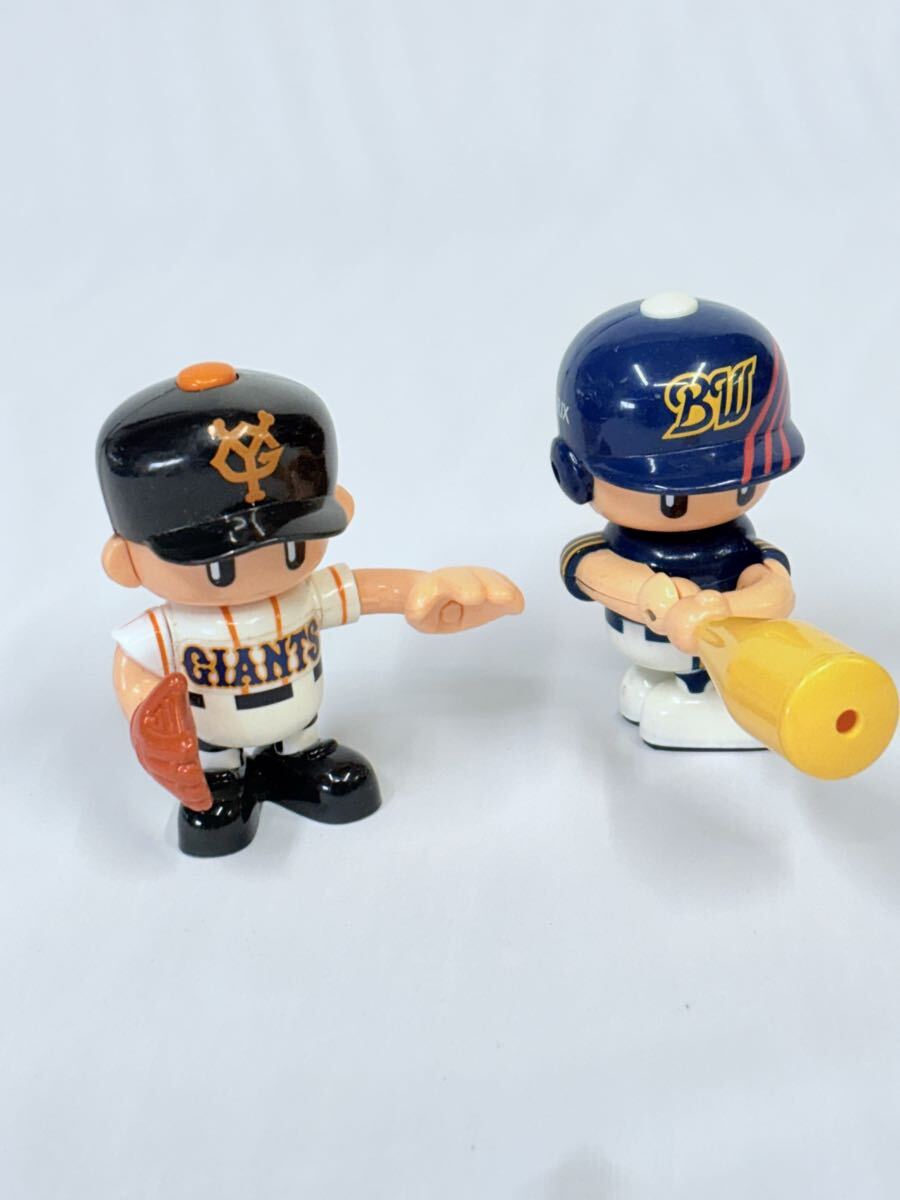 中古】野球 おもちゃ TOMY ヤキューマン 7体 ジャイアンツ ダイエー 難