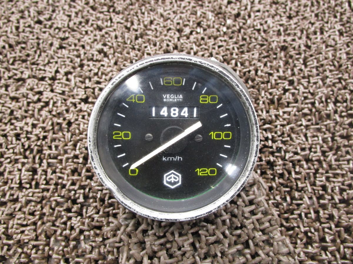 VESPA ベスパ 100S V9B1T 黒パネル スピードメーター【A】 428の落札 
