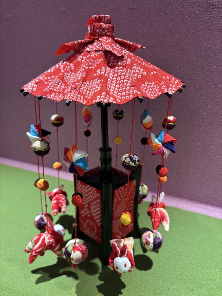 豪華　吊るし飾り　吊るし雛　下げもん7本 ちりめん細工　ハンドメイド　ひな祭り 豪華 吊るし飾り 吊るし雛 下げもん7本 ちりめん細工 ハンドメイド