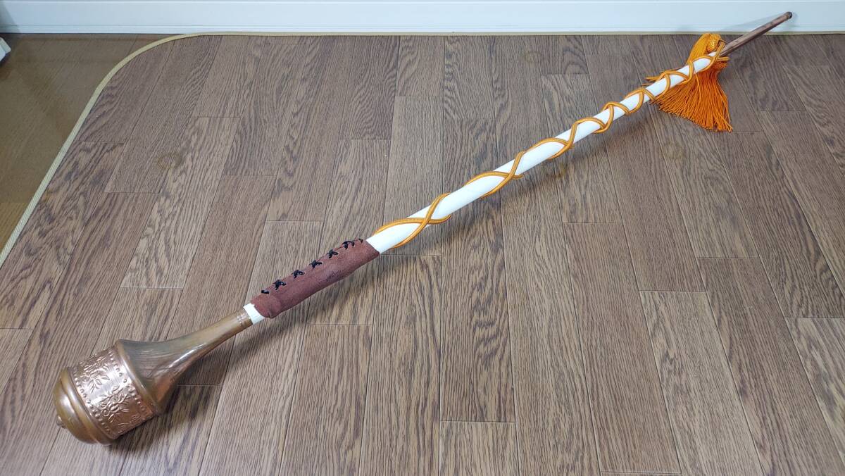 中古】☆マーチングバンド 指揮杖ドラムメジャーバトン 長さ73cmの落札