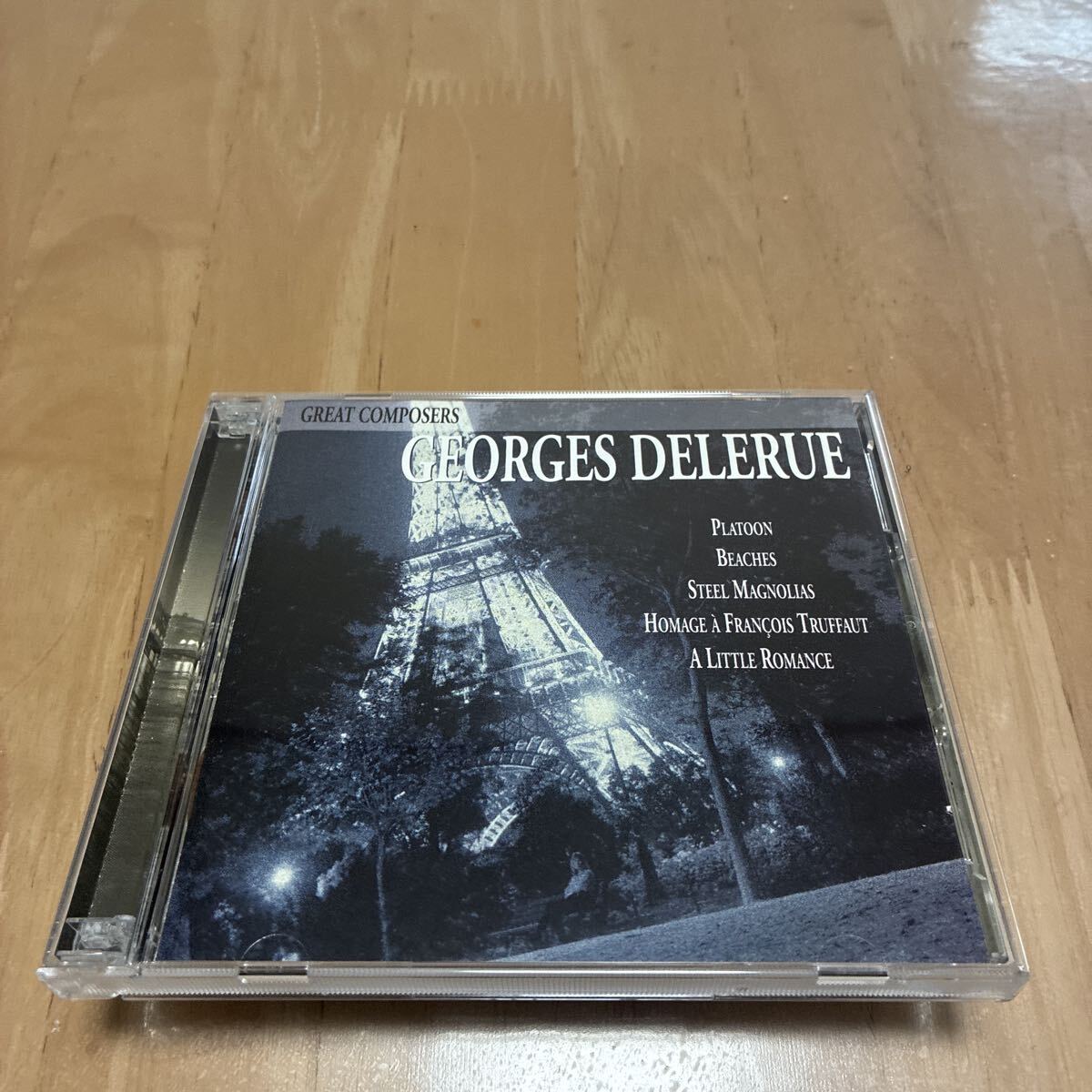 サントラ ジョルジュドルリュー GEORGES DELERUE GREAT COMPOSERS CD 二枚組 映画音楽の1番目の画像