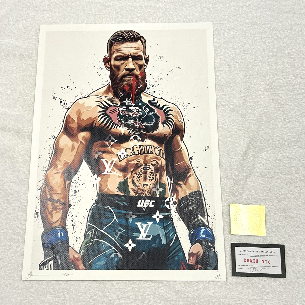 コナー・マクレガー 直筆サイン入り写真 COA証明書付き 総合格闘家 SBG