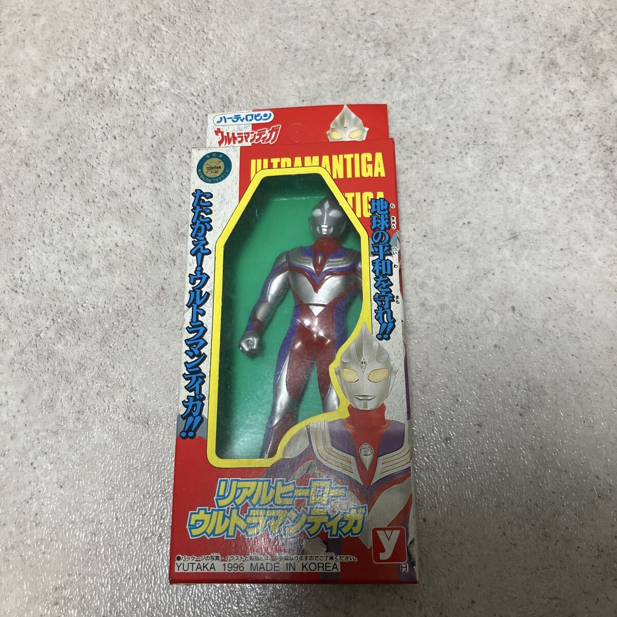 ウルトラマンティガ フィギュア 23cm バンダイ　1996年製 ウルトラマンティガ フィギュア 23cm バンダイ 1996年製 - メルカリ