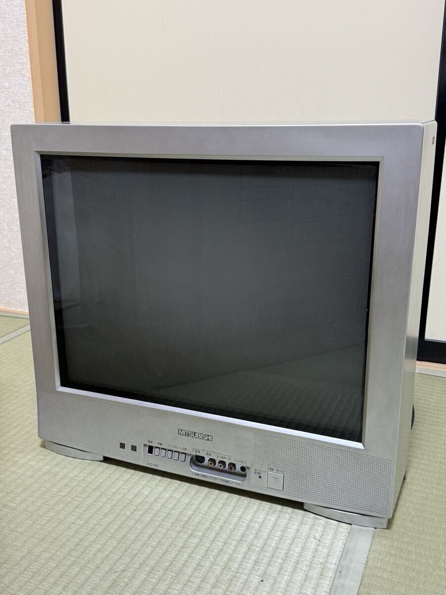 中古】【N406】MITSUBISHI 15型 ブラウン管テレビ 15C-TM33 三菱の落札