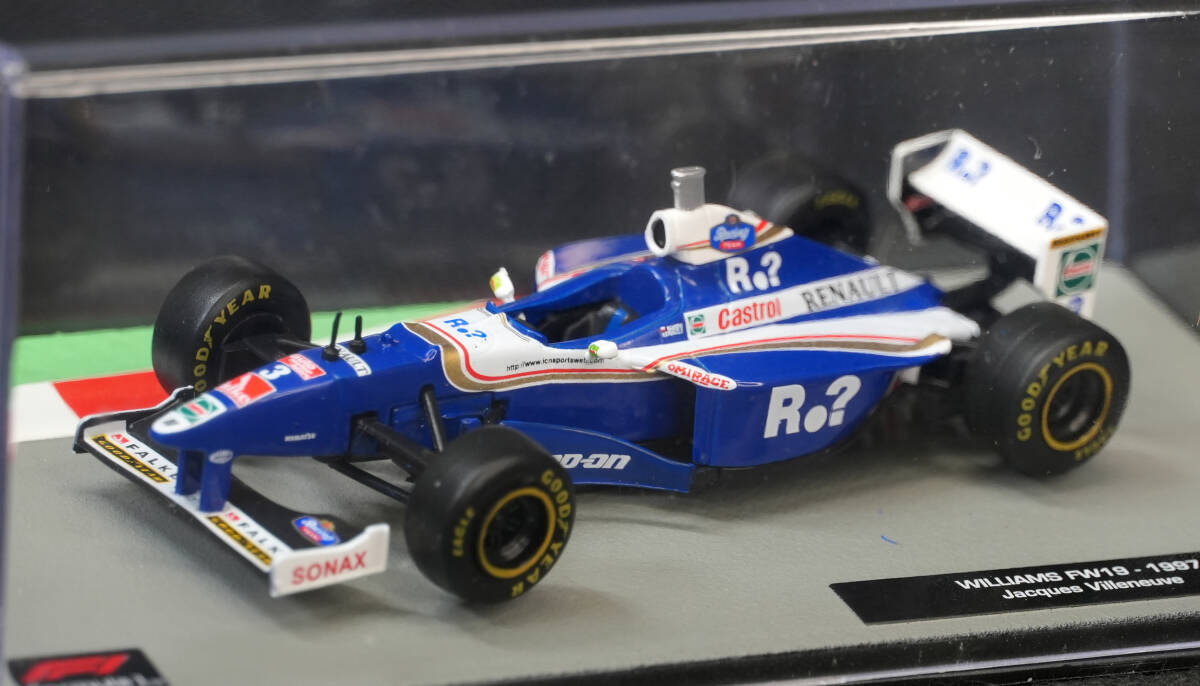 訳あり完成品】タメオ 1/43 ウィリアムズルノーFW18 ジャック