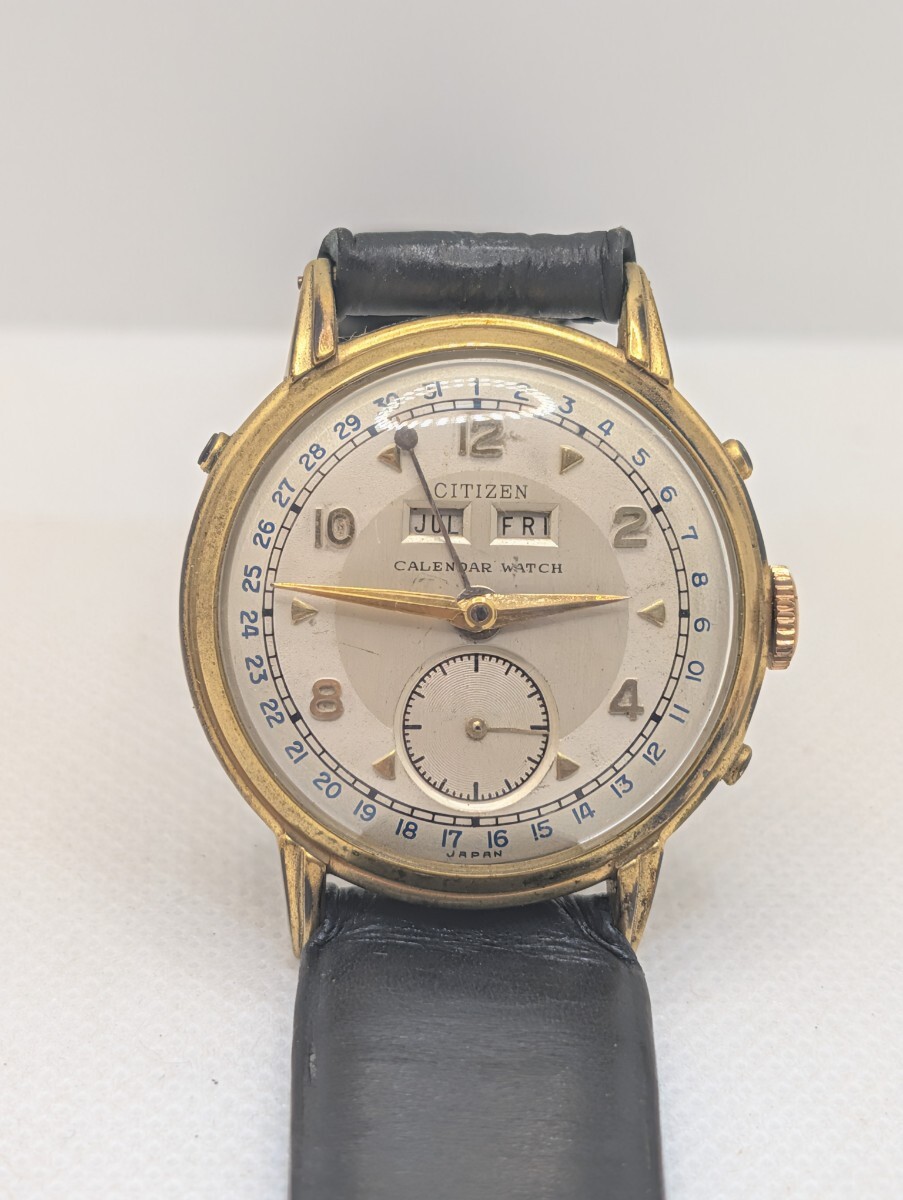 未使用品 CITIZEN シチズン 壁掛け時計 ピュアカレンダー M617F 4FY617