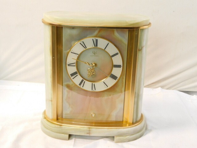中古】買得！□【シチズン リズム時計 QE2】電波壁掛時計□クイーン