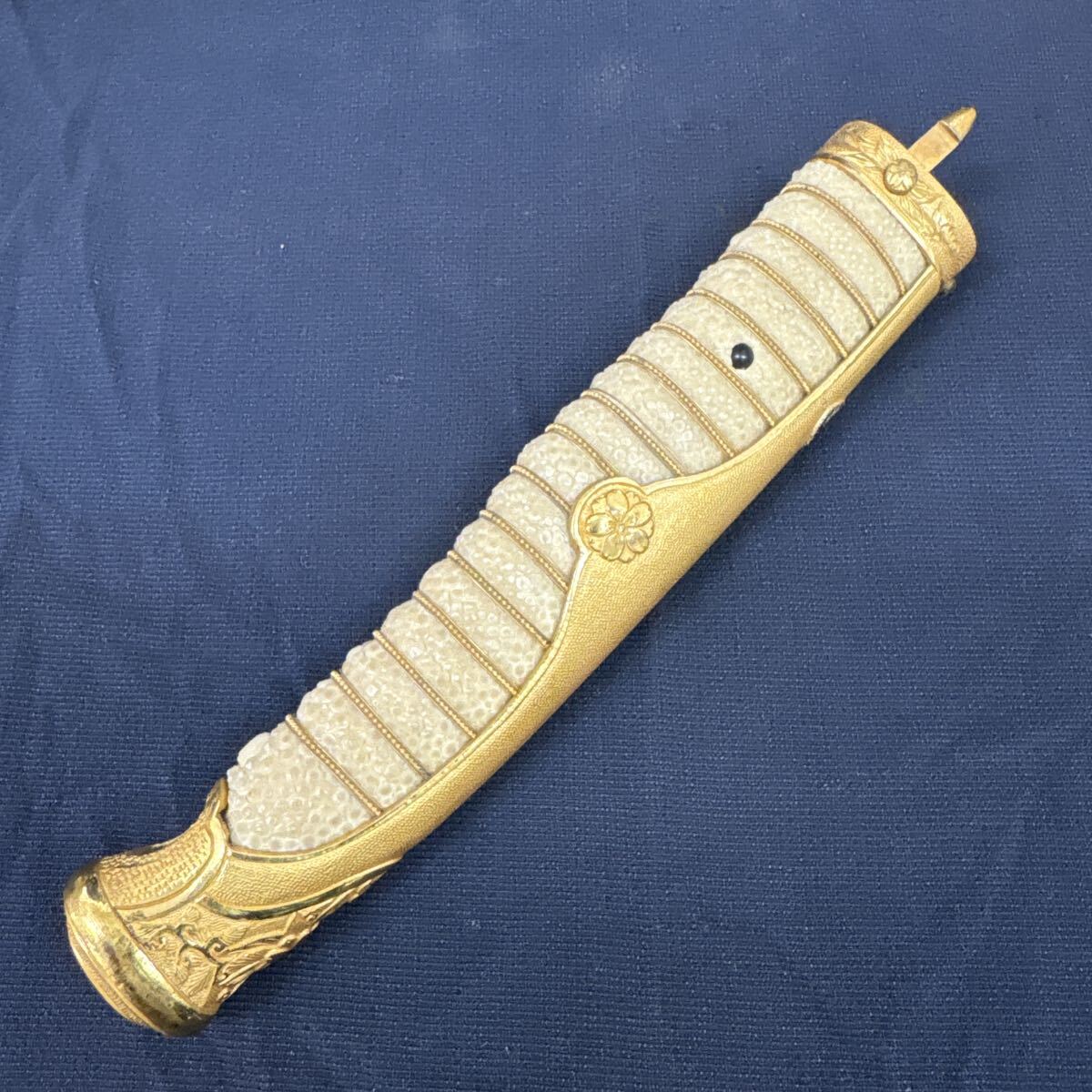 新品】美品 大日本帝国 旧日本軍 元帥 純金 鍍金仕上げ 指揮刀