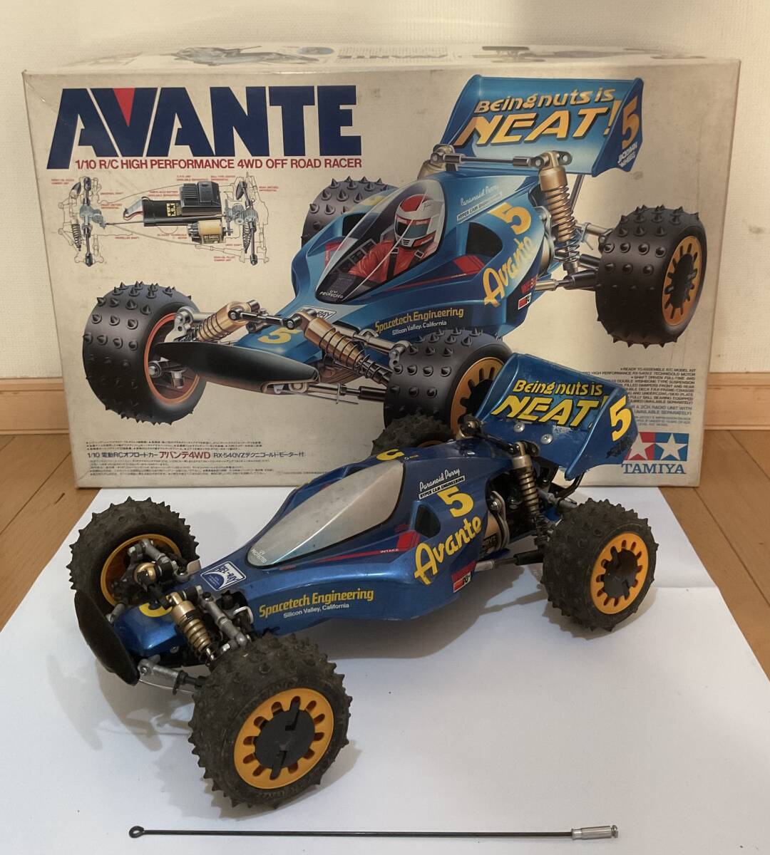 新品】ミニ四駆 MSフレキ 完成品 塗装済 サンダードラゴン ポリカ