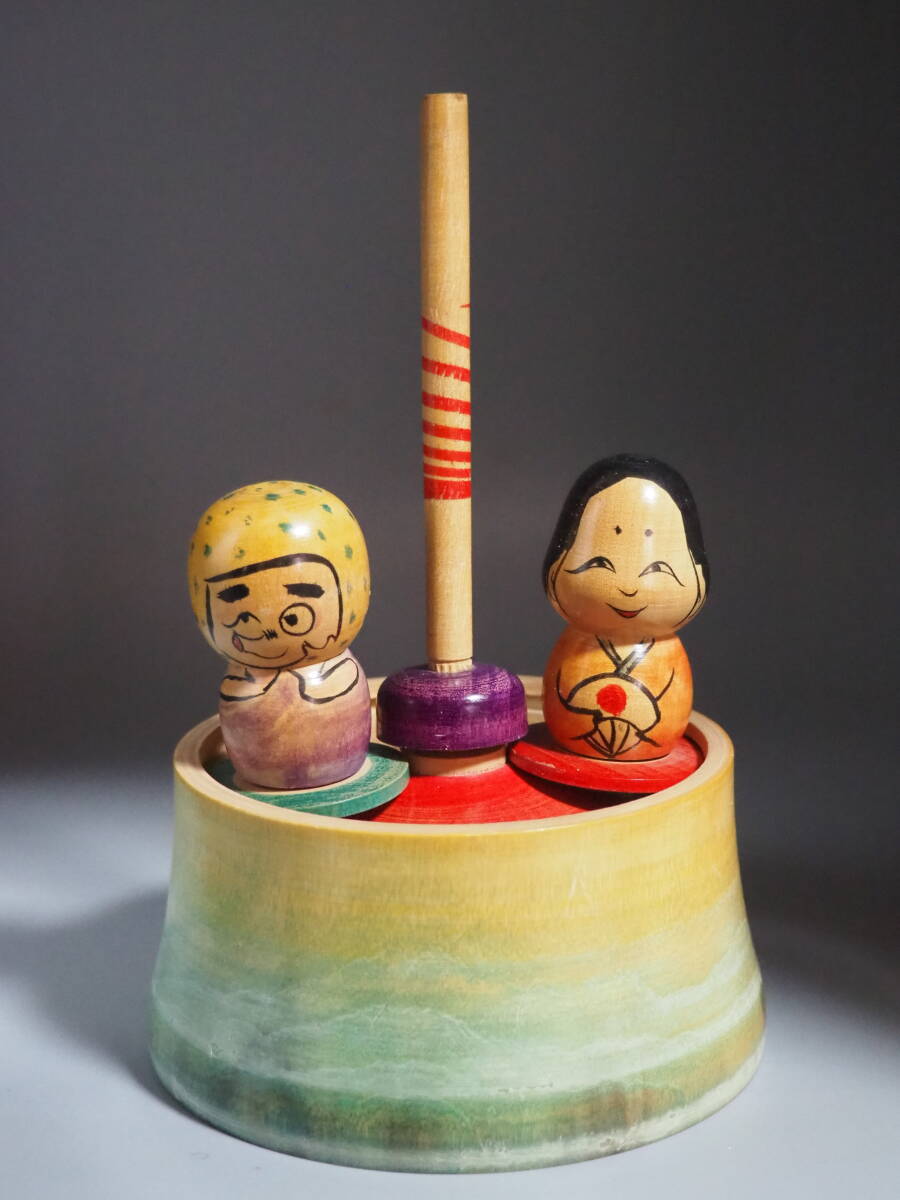 絵夢の里 お遊び 酒器 4点セット 天狗 おかめ ひょっとこ 縁起物 夫婦