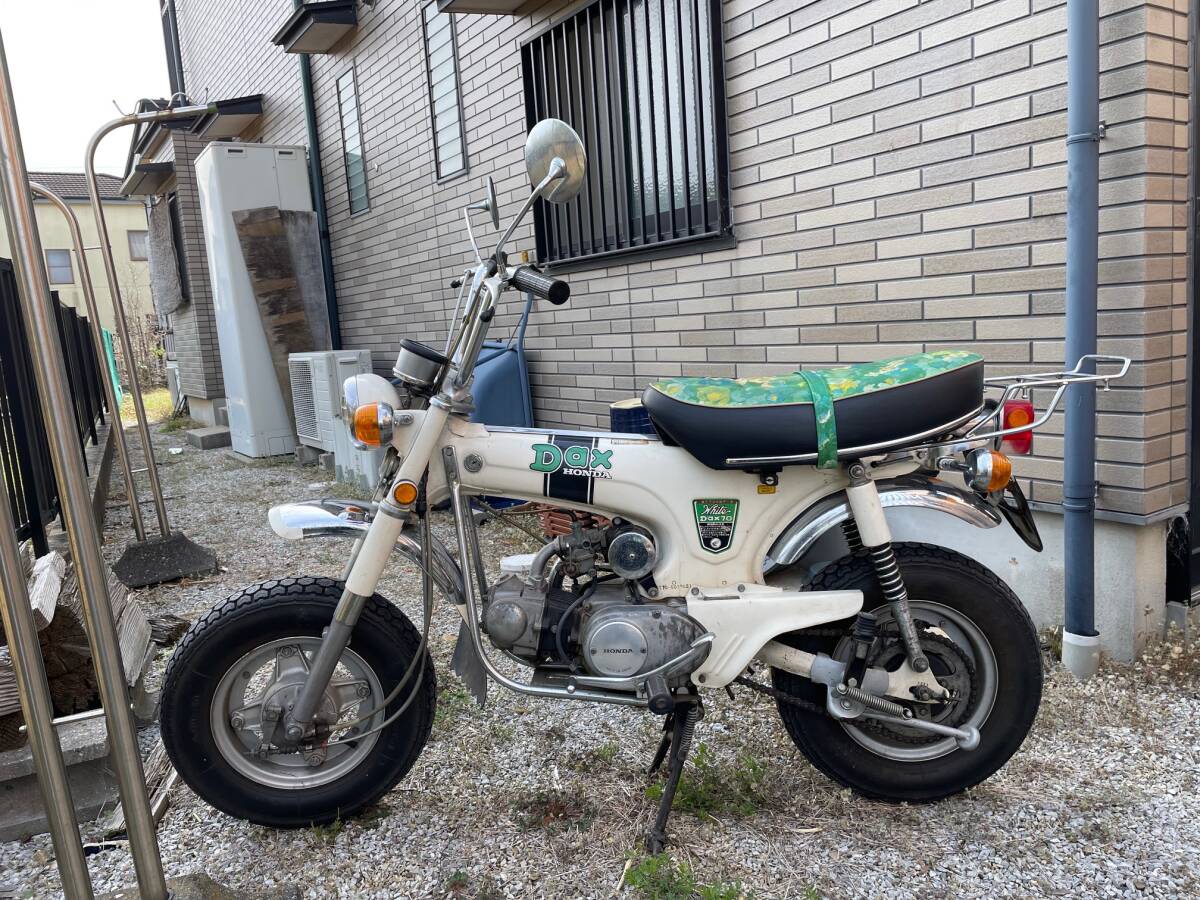 ホワイトダックス70スポーツⅡ 88ccボアアップ レストア済み車