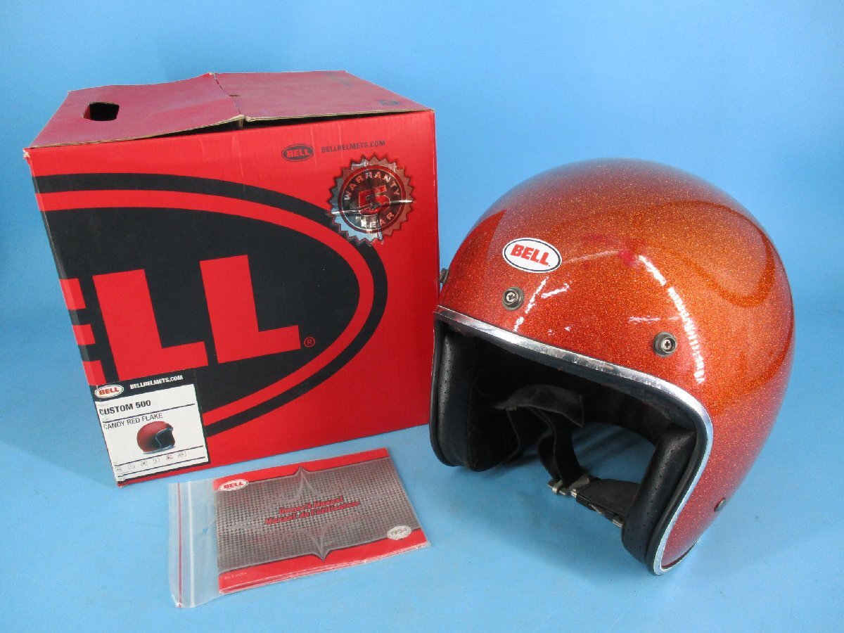 新品】☆CY6450C☆未使用品 BELL Custom カスタム 500 シールド付き 