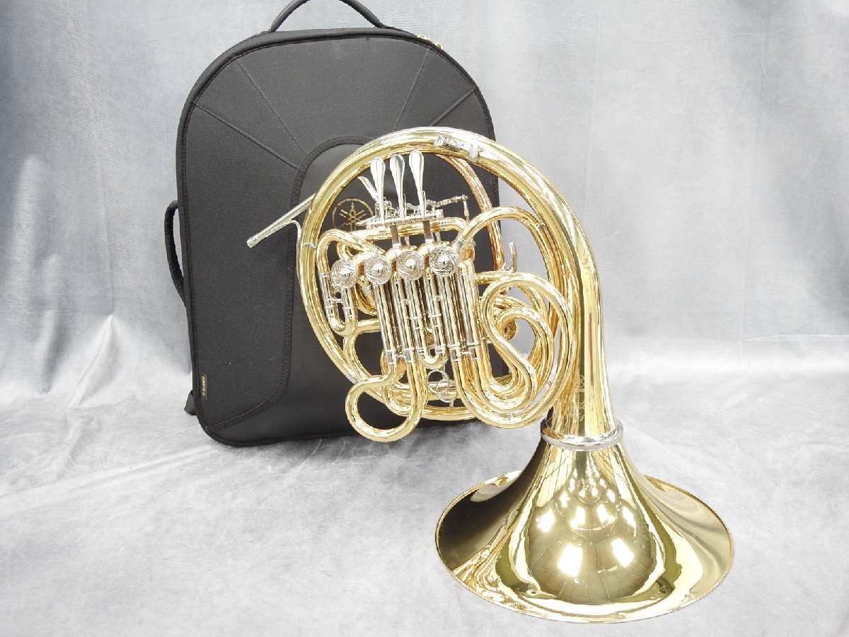1円～【おたからや】N-1248/YAMAHA YHR-861 ヤマハ フルダブルホルンの