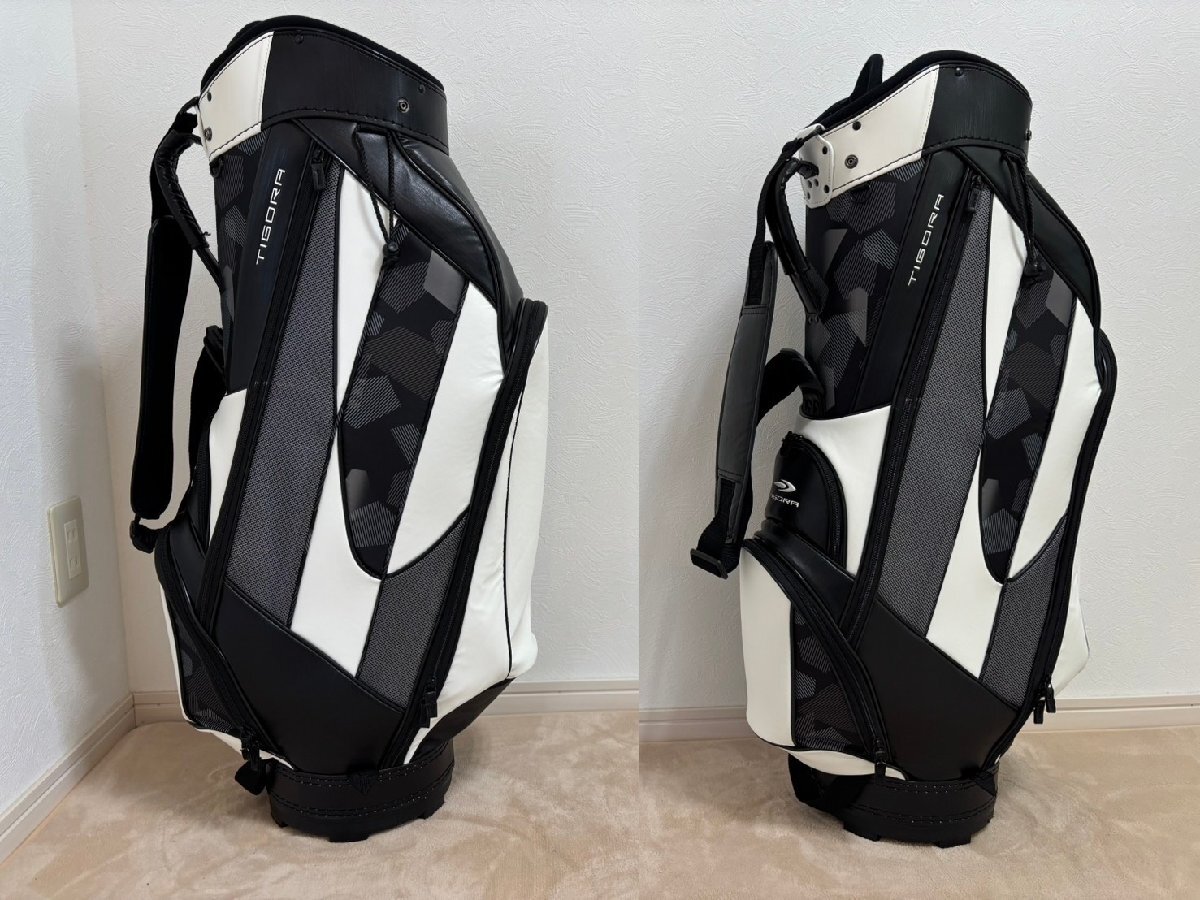 新品】新品未使用□ピン PINGキャディバッグ CB-U201 9.5型□ブラック 