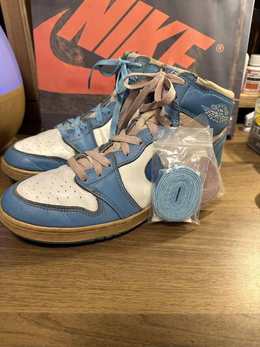 中古】□NIKE.AJ1：エアジョーダン1：85年オリジナル