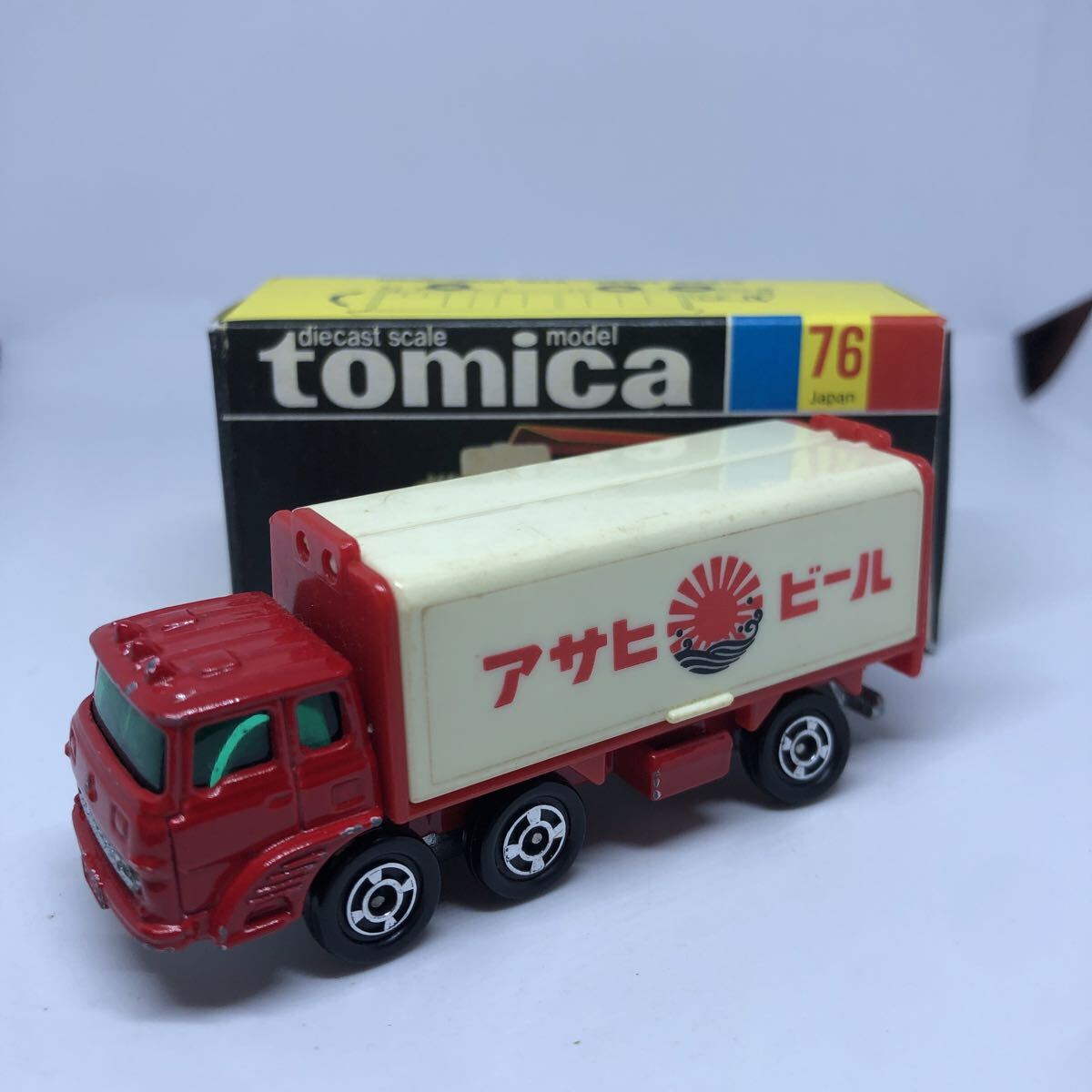 298トミカ 黒箱 日本製 ふそう ウイングルーフ トラック CIBIE仕様