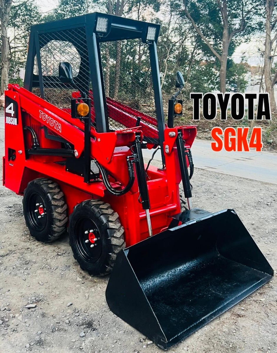 トヨタ ジョブサン3 スキッドステアローダー 3SDK3 四駆 JOBSUN 除雪機