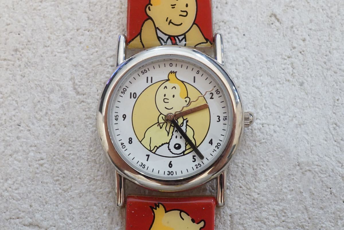 美品☆UT ユニクロ UNIQLO ☆TINTIN タンタンの冒険 ☆半袖 Tシャツ