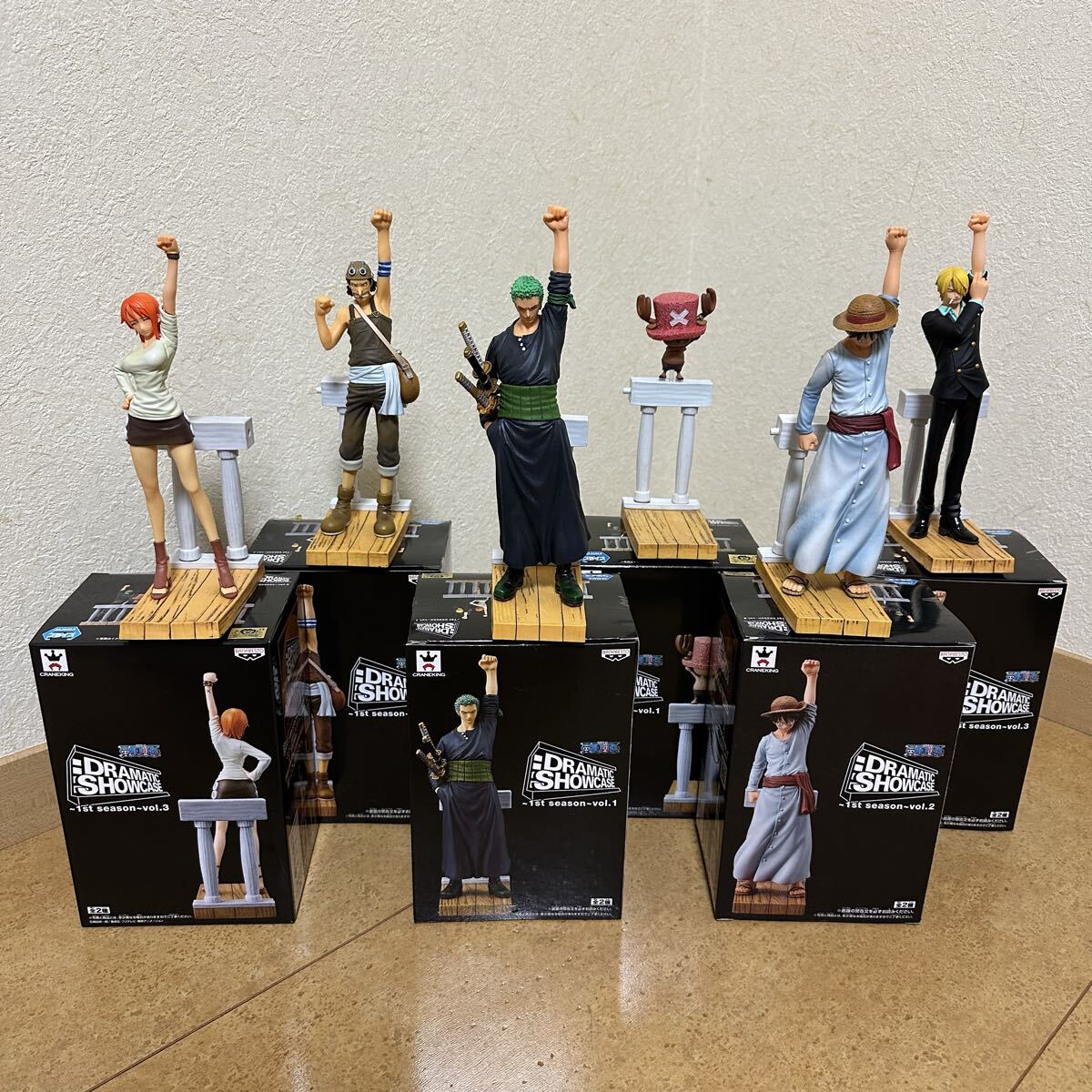 ワンピース DRAMATIC SHOWCASE 1st season サンジ ゾロ チョッパー