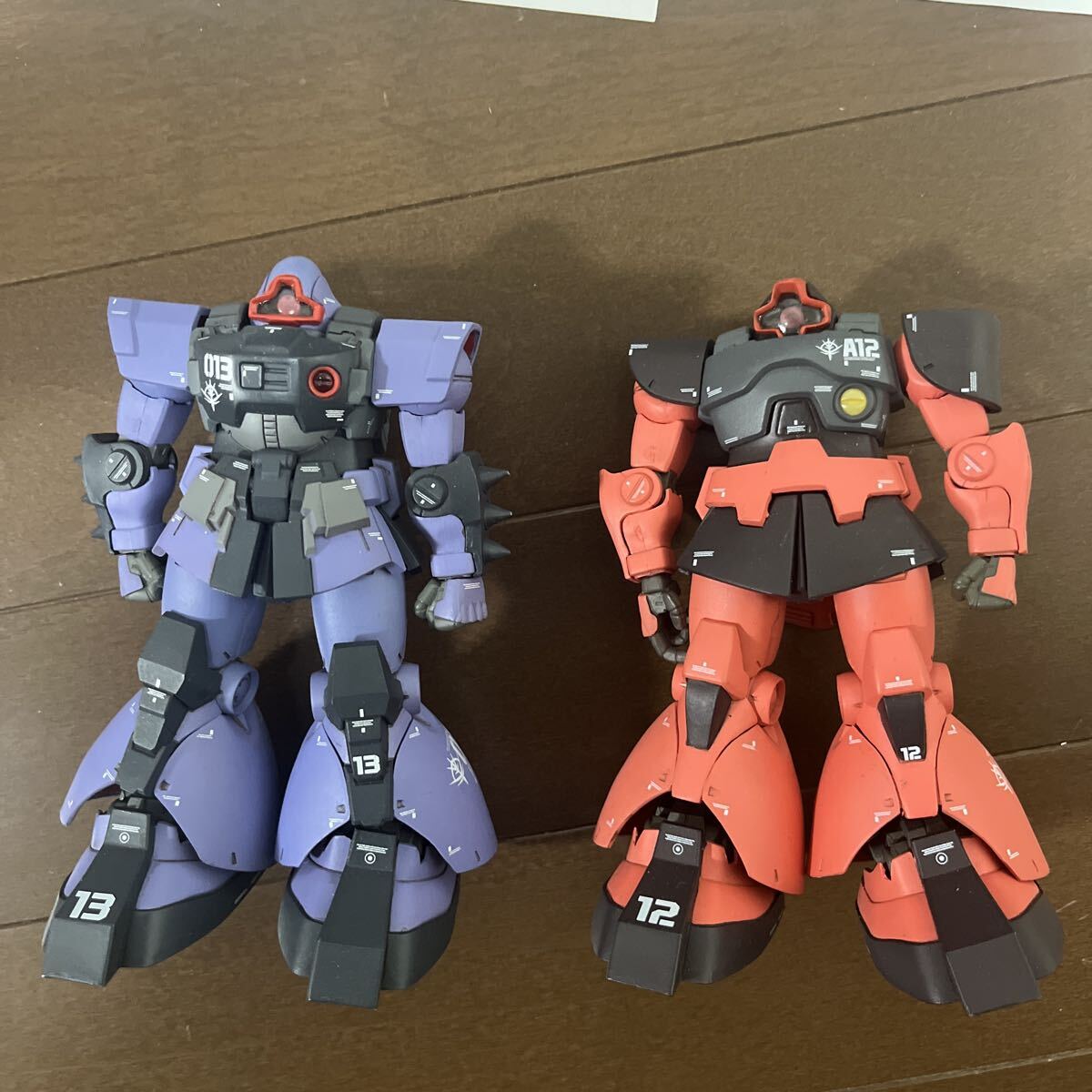 MG 1/100 MS-09RS シャア専用リックドム 改修塗装済み完成品の落札情報