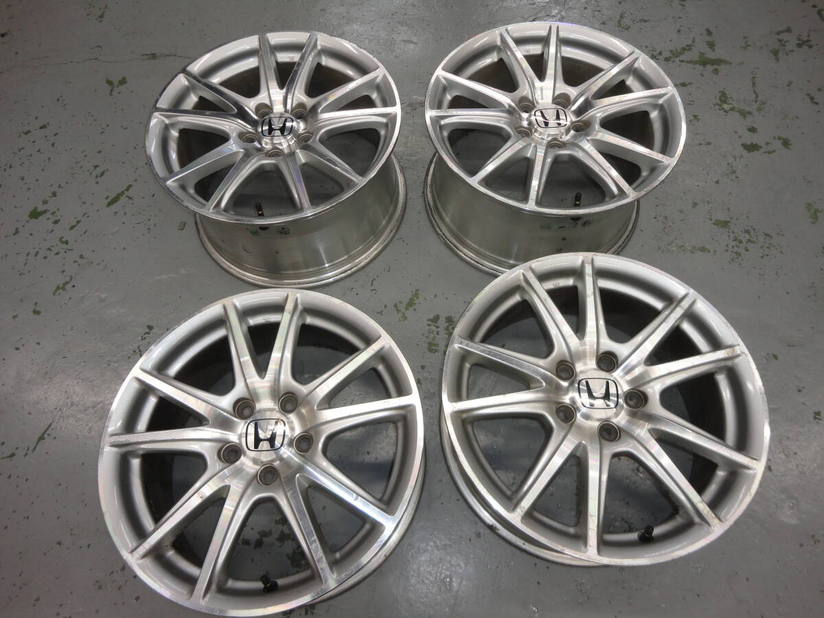 S2000 AP1 後期純正ホイール マットブラック 17インチ 7j+55 8.5j+65