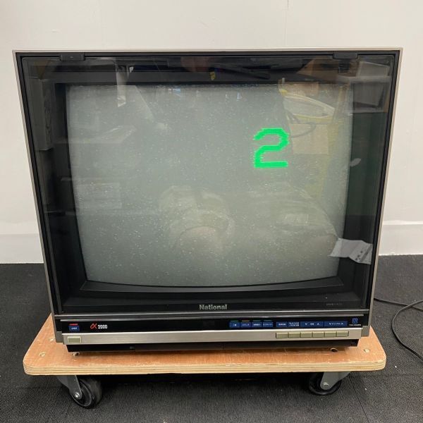 National α2000 ナショナル TH17－T55GR ブラウン管テレビ 中古】National カラーテレビ α2000 ナショナル パナカラー 貴重 TH17