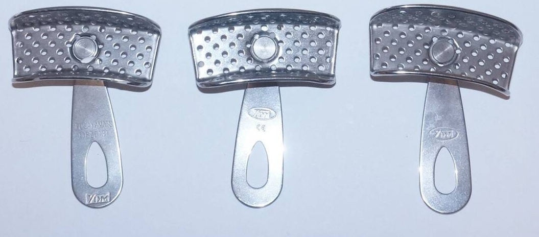 YDM 総山トレー 臼歯用L 片顎トレー 回転トレー 印象 歯科 歯科衛生士 