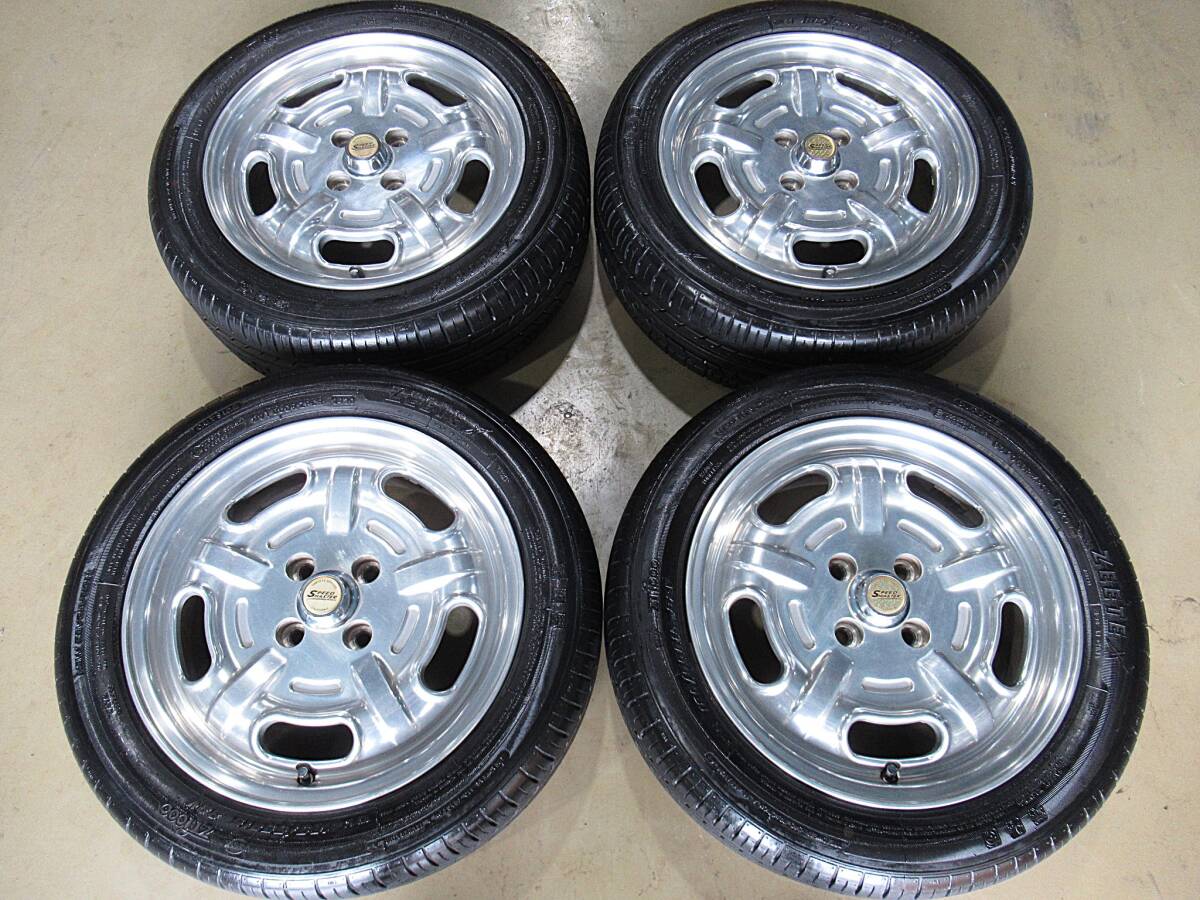 4本 15inch 5J +45 MOONEYES SPEED MASTER WHEEL スピードマスター
