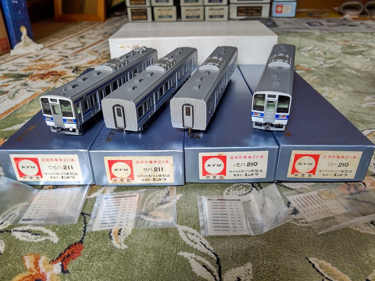 1円～ KTM HOゲージ 近郊形電車211系 モハ211 カツミ クハ211 近郊