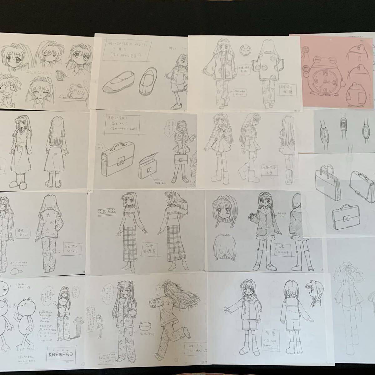 ☆F43/幻魔大戦 キャラクター設定資料集 80枚超 検 作画 キャラクター 