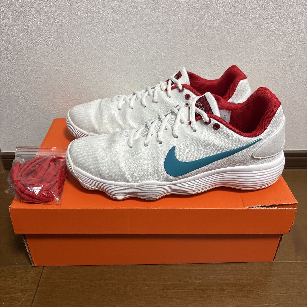 新品】26cm○ナイキ ハイパーダンク 2017 TB 白 赤 942571 102 NIKE