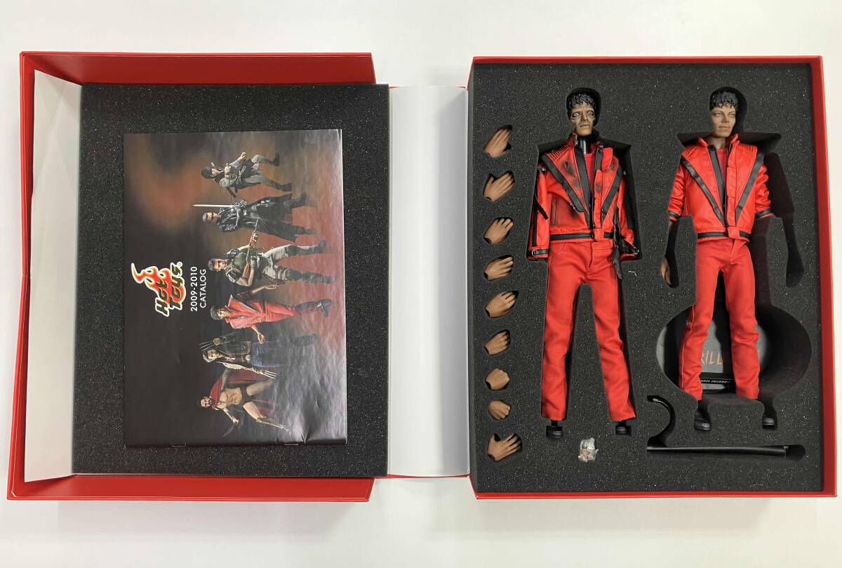 中古】マルサン商会 ソフビ フィギュア マイケルジャクソン スリラー