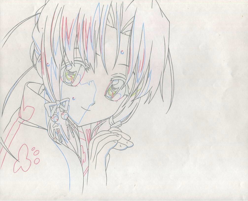 シスタープリンセス 天広直人 複製原画 咲耶 IV 14/30 直筆サイン