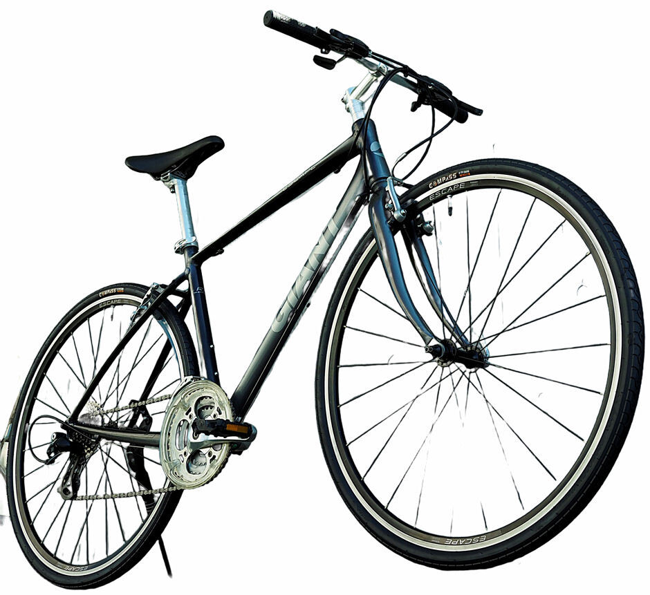 高年式良品！GIANT ESCAPE R3 700C アルミ 24速 465mm クロス 紫色の