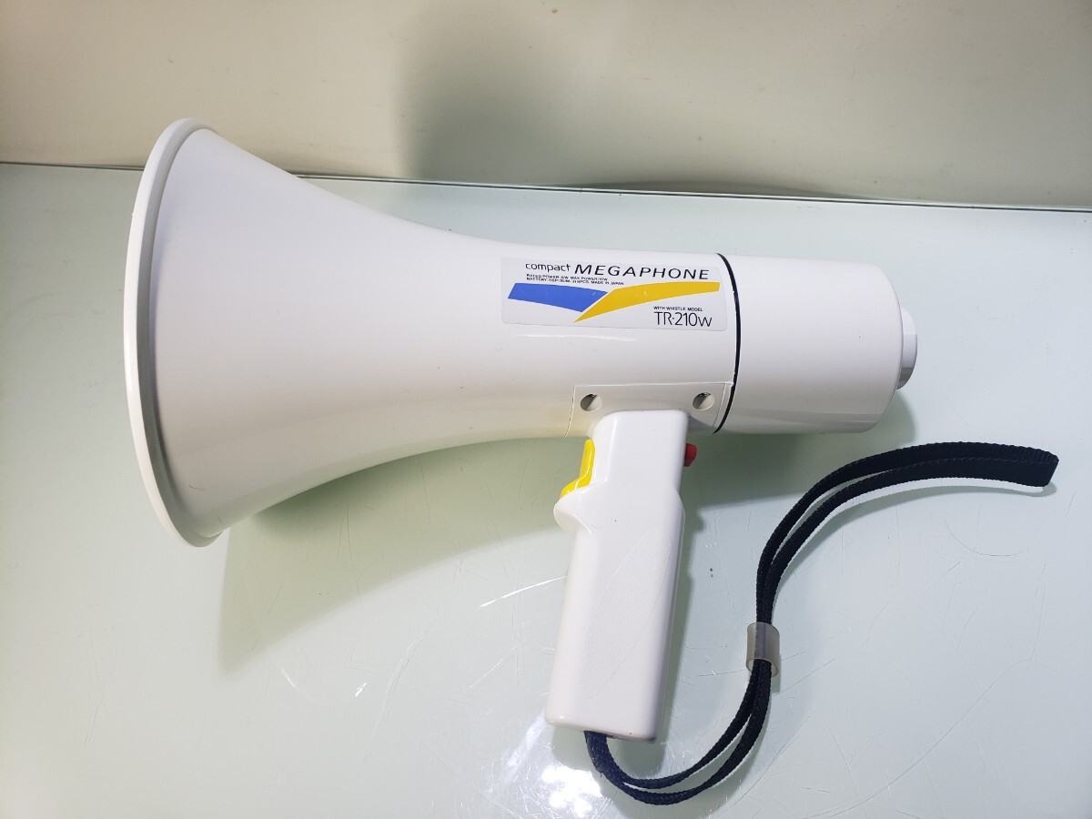 0220n2) TOA ELECTRIC スピーカー ER-63 拡声器 TRANSISOR MEGAPHONE