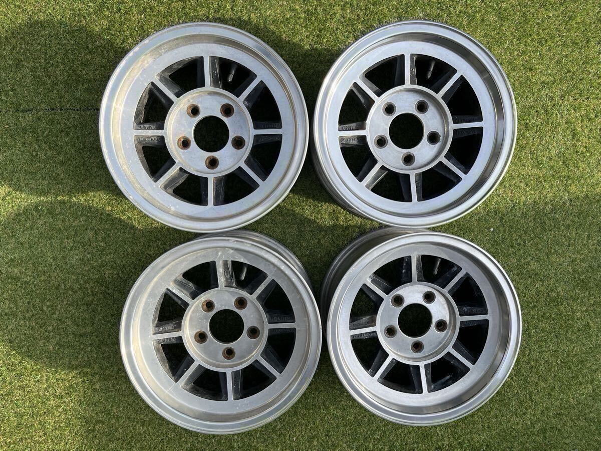テクノレーシング 14インチ 6.5J 114.3 旧車 ハコスカ サニトラ 