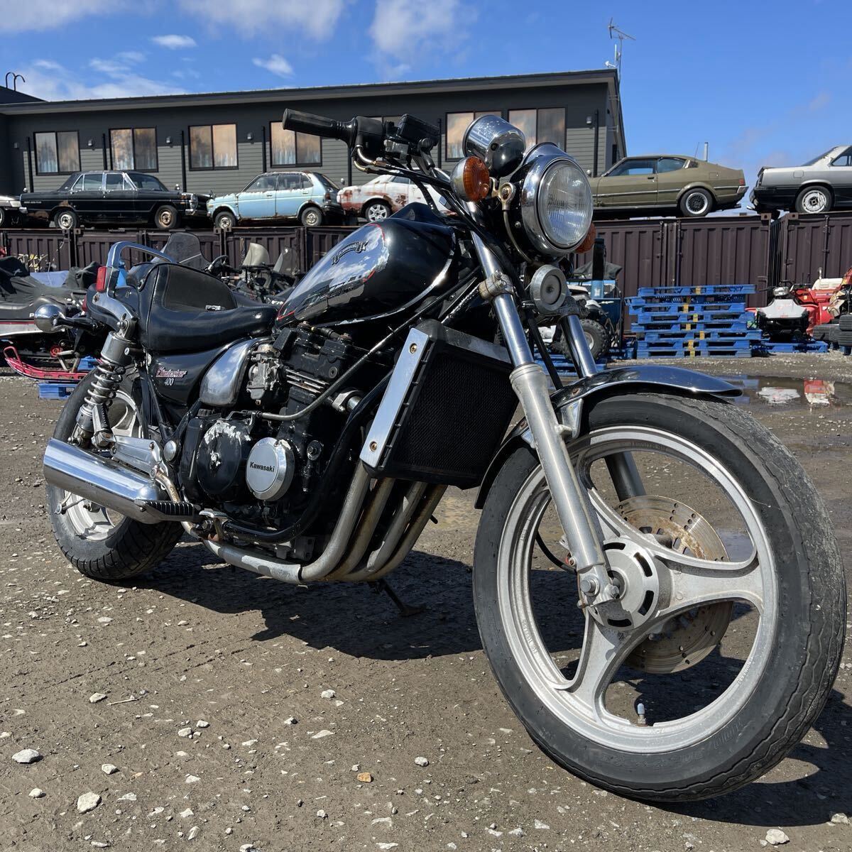 ☆kawasaki エリミネーター250SE EL250A-021 パニアケース ツーリング 