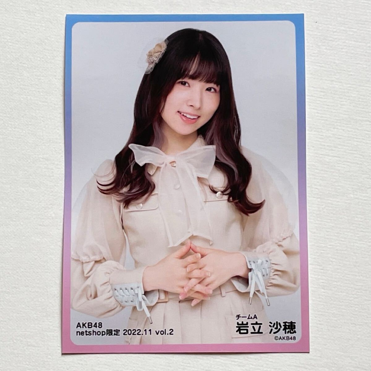 宮脇咲良 HKT48 netshop限定生写真 2016年9月 vol.1 セーラー服の落札
